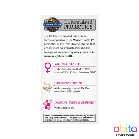 Garden Of Life Dr. Formulated Probiotics Once Daily For Women's