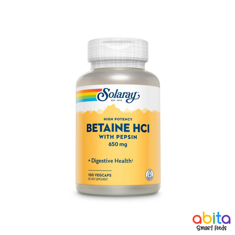 Solaray Betaine HCI With Pepsin