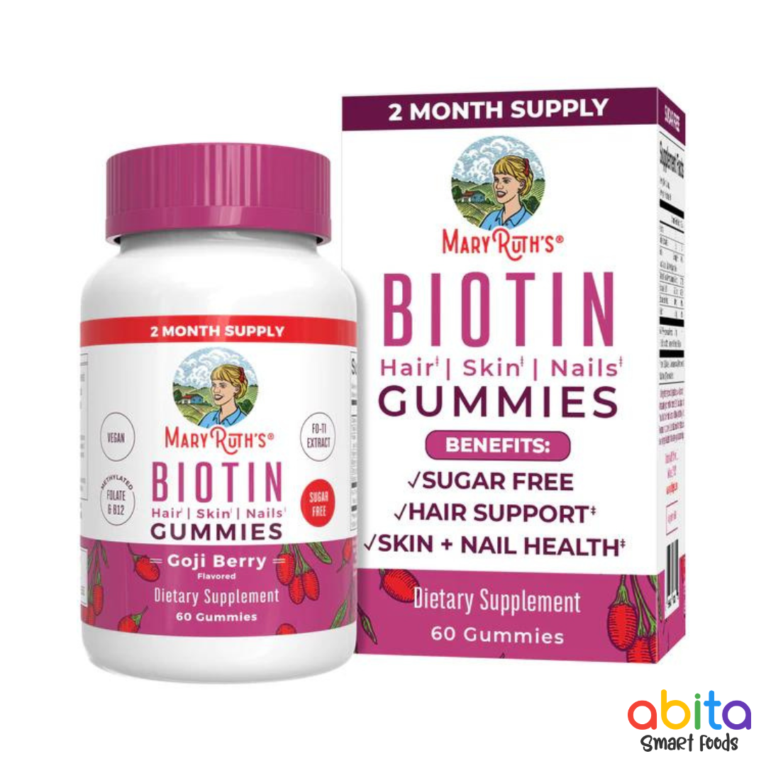 Mary Ruth's Biotin Gummies – ABITA Smart Foods