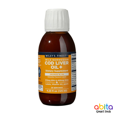 Wiley's Finest Cod Liver Oil + Dietary Suplement