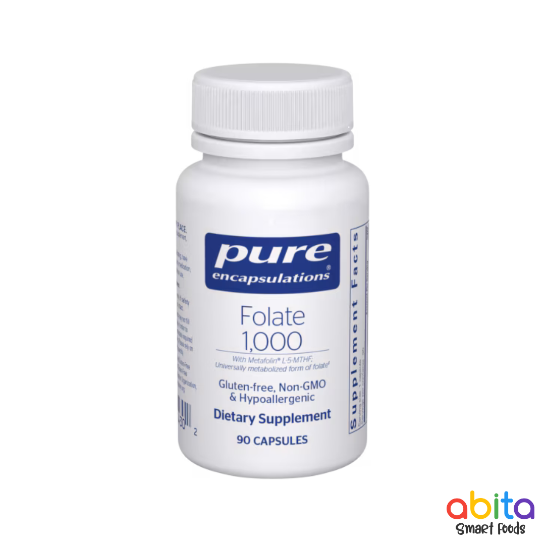 Pure Encapsulations Folate – ABITA Smart Foods