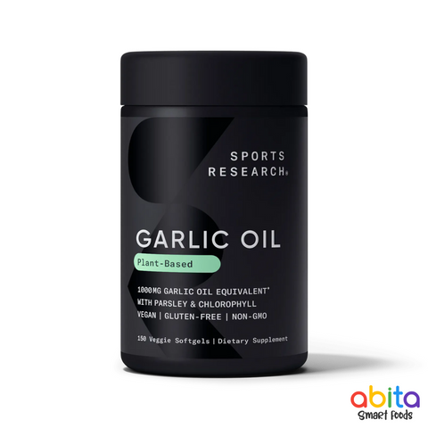 Sports Research Garlic Oil (Plant-Based)