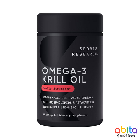 Sports Research Omega-3 Krill Oil