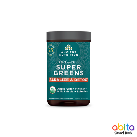 Ancient Nutrition Organic Super Greens Alkalize &amp; Detox