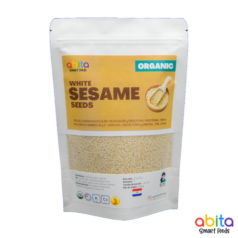 Abita Smart Foods Organic White Sesame Seeds