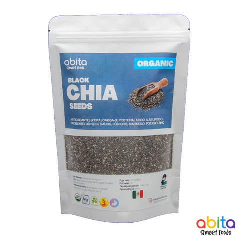 Abita Smart Foods Organic Black Chia Seeds