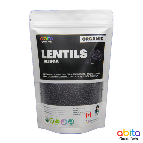 Abita Smart Foods Organics Lentils Beluga