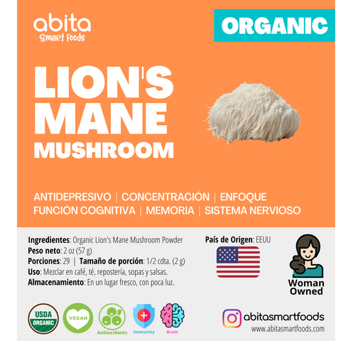 Abita Smart Foods Organic Lion's Mane