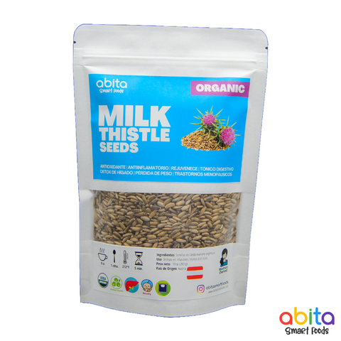 Abita Smart Foods Organic Milk Thistle Seeds