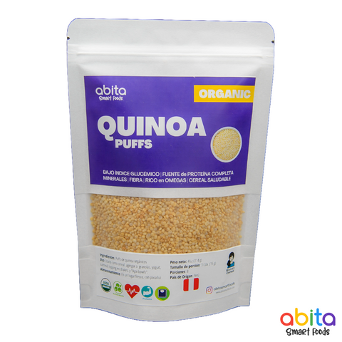 Abita Smart Foods Cereal Organic Quinoa Puffs