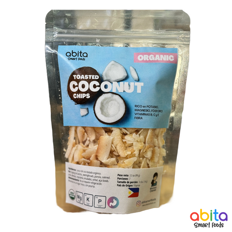 Abita Smart Foods Organic Toasted Coconut Chips