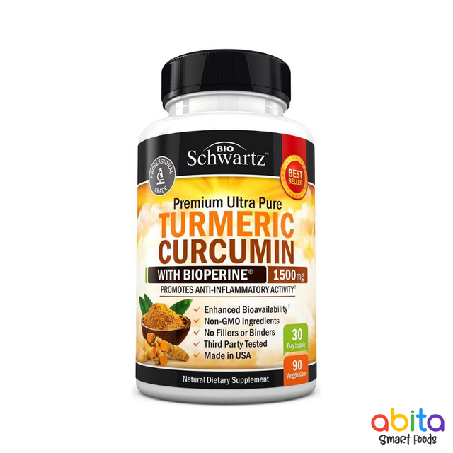 BIO Schwartz Turmeric Curcumin – ABITA Smart Foods