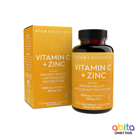 Viva Naturals Vitamin C + Zinc